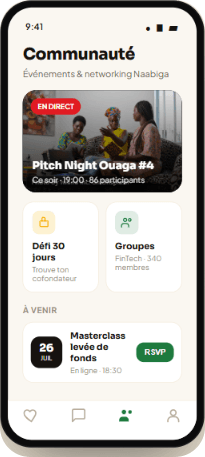 Écran Communauté