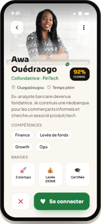 Profil détaillé d’un membre